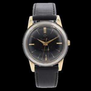Vintage 34.5mm Cortebert 21j Men's Automatic Wristwatch 700 Stainless Steel